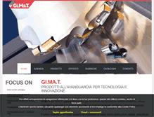 Tablet Screenshot of gimat.it